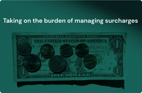 Monitor surcharges