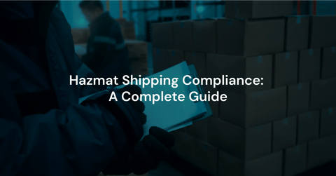 HAZMAT Shipping Compliance