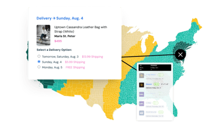 map shipping